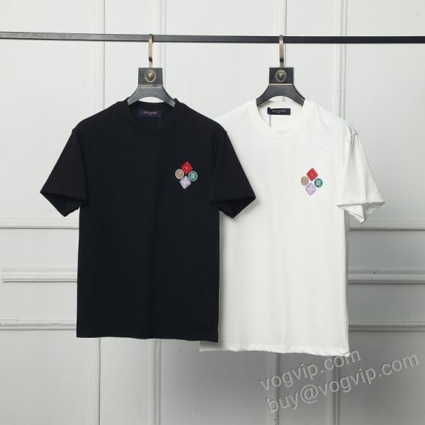 2026限定セール大人気 ルイ ヴィトン LOUIS VUITTON偽物ブランド NXZLV302 半袖Tシャツ 2色可選 めちゃくちゃお得