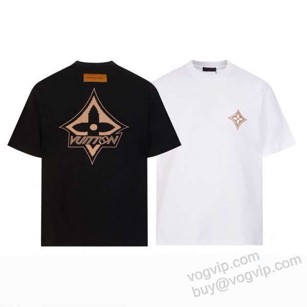 ルイ ヴィトン 2026限定セール大人気 NXZLV303 半袖Tシャツ 最旬アイテム 2色可選 LOUIS VUITTONスーパーコピー