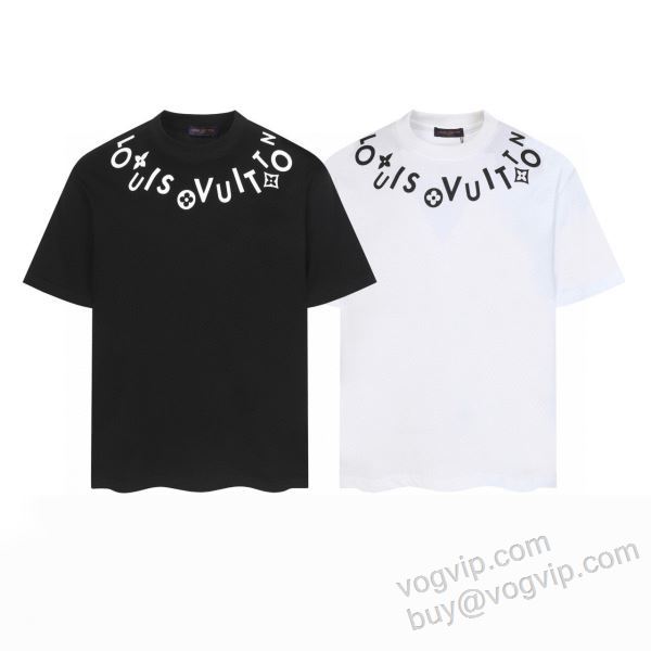人気商品 ルイ ヴィトン LOUIS VUITTONブランドコピー NXZLV305 半袖Tシャツ 2色可選 2026限定セール大人気