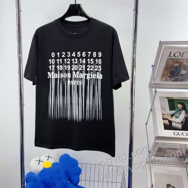 2026年モデル入荷 NXZMM004 半袖Tシャツ 2色可選 マルタン マルジェラ コピー ブランド 争奪戦必至