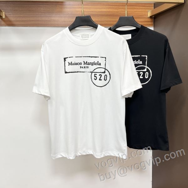 抜群な楽チン感ある大定番 マルタン マルジェラ ブランドコピー NXZMM011 半袖Tシャツ 2色可選 2026HOT人気セール