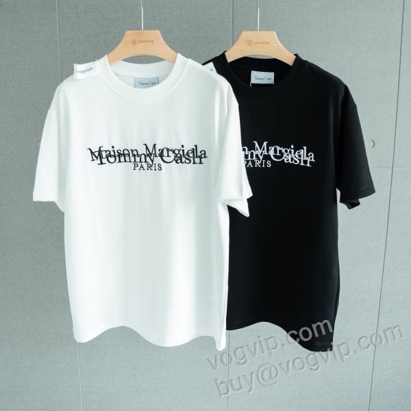 Maison Margielaスーパーコピー 2026爆買い品質保証 NXZMM020 マルタン マルジェラ 半袖Tシャツ 2色可選 落ち着いた質感