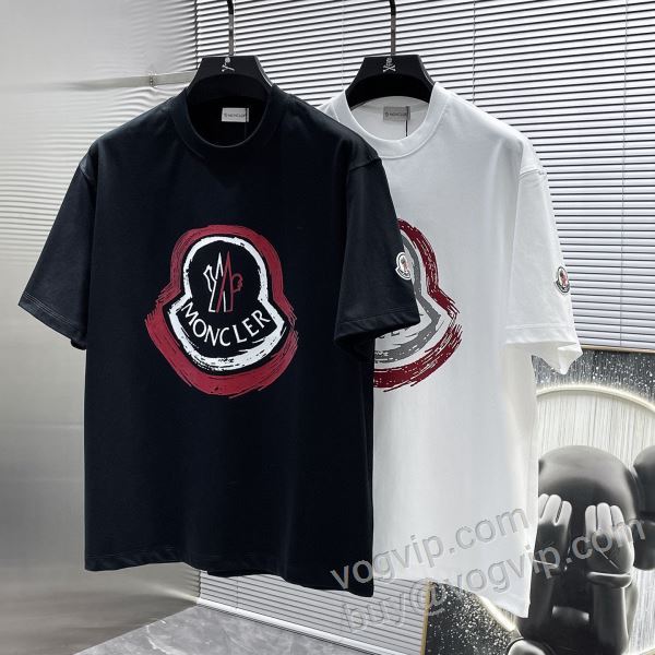 2026最新入荷 モンクレールスーパーコピー 激安 NXZMO006 半袖Tシャツ 2色可選 モデル大絶賛?