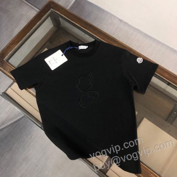 半袖Tシャツ モンクレール偽物ブランド 2026最新入荷 NXZMO008 2色可選 大人のセンスを感じさせる