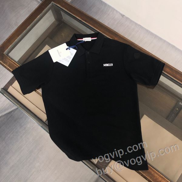 海外セレブ定番愛用 モンクレールコピー 2026お買い得限定セール NXZMO025 半袖ポロシャツ 2色可選