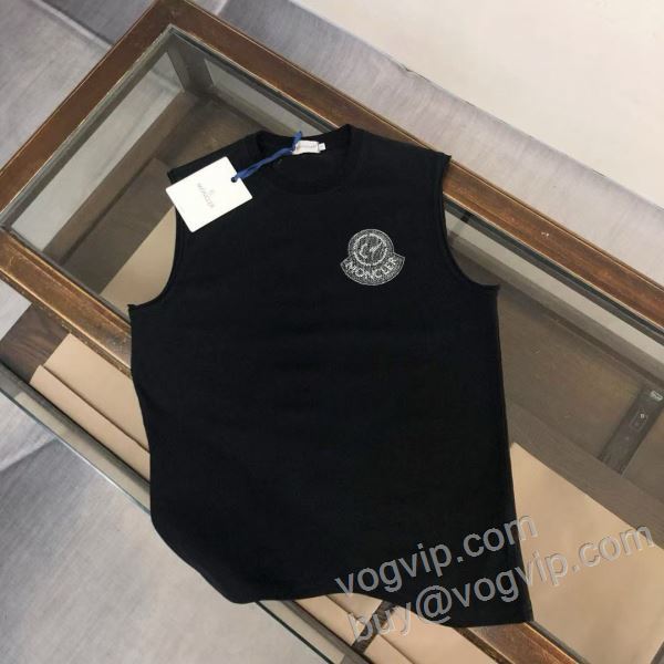 最安値！ モンクレール MONCLERスーパーコピー NXZMO035 タンクトップ 2色可選 2026爆買い品質保証