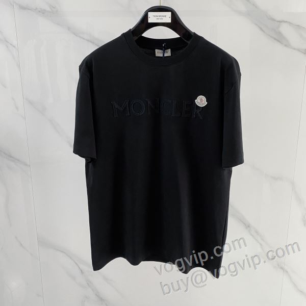 半袖Tシャツ モンクレール スーパーコピー n級品 2026春夏季新作 NXZMO049 2色可選 超目玉