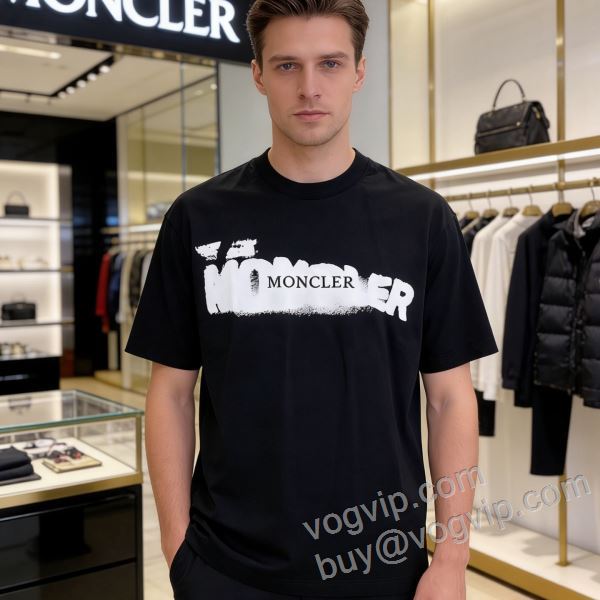モンクレール MONCLERコピーブランド 活用できるアイテム NXZMO079 半袖Tシャツ 2色可選 2026限定セール大人気