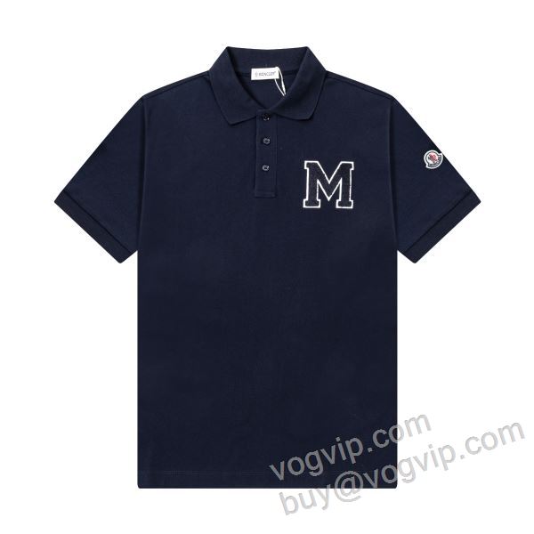 半袖ポロシャツ モンクレールブランド 偽物 通販 2026最安値高品質 NXZMO088 4色可選 人気激売れ