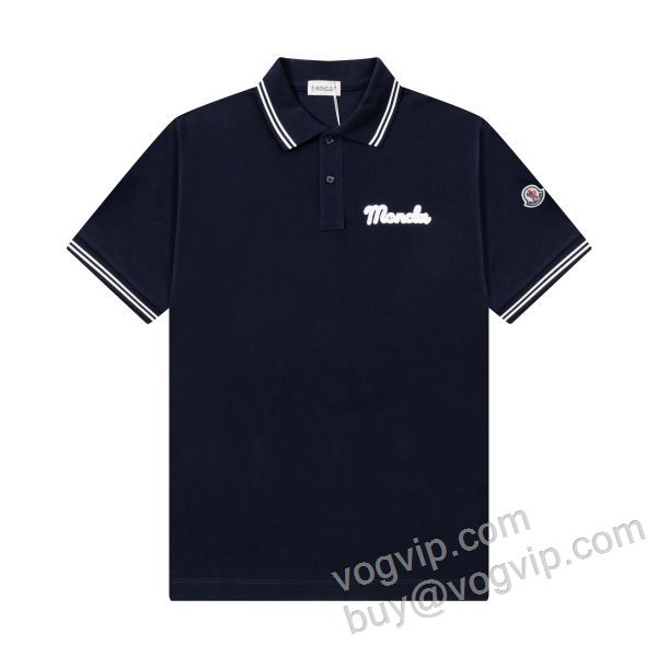 SALE開催 モンクレールスーパーコピー 激安 2026年モデル入荷 NXZMO089 半袖ポロシャツ 2色可選