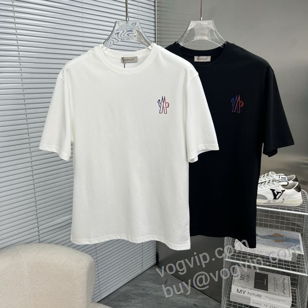 美品！ モンクレール偽物ブランド NXZMO091 半袖Tシャツ 2色可選 2026年モデル入荷