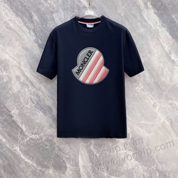 格安！ モンクレールブランドスーパーコピー 2026春夏 NXZMO093 半袖Tシャツ 2色可選