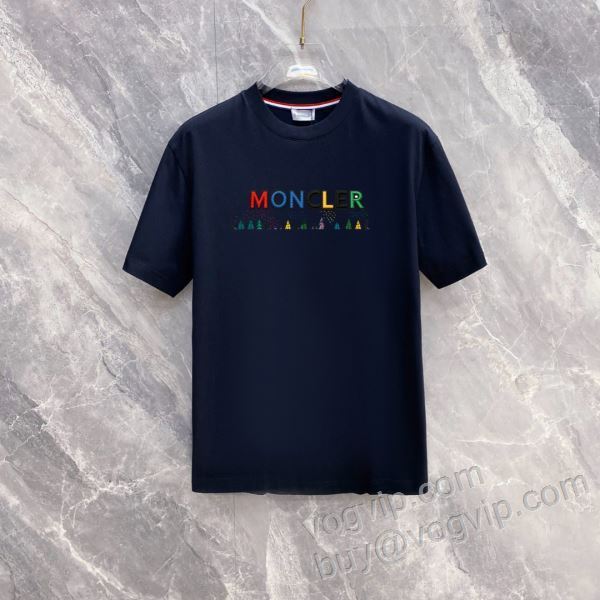 モンクレールブランドコピー 2026春夏 NXZMO094 半袖Tシャツ 値下げ！ 2色可選