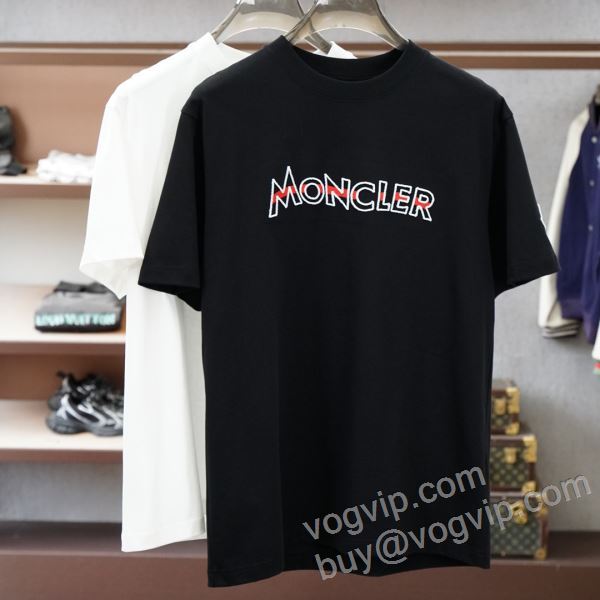モンクレール 2026春夏 NXZMO096 半袖Tシャツ 最旬アイテム 2色可選 MONCLERスーパーコピー