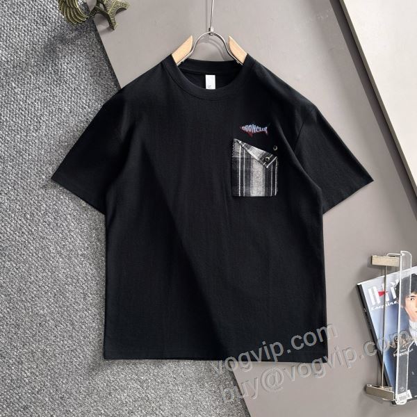 お買得 モンクレール MONCLERブランドスーパーコピー NXZMO104 半袖Tシャツ 3色可選 2026お得最新作