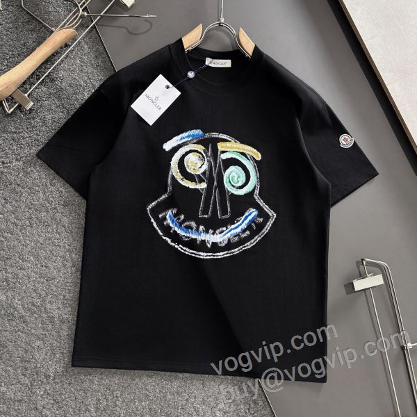 モンクレールブランド 偽物 通販 2026爆買い品質保証 NXZMO110 半袖Tシャツ 2色可選 超人気美品◆