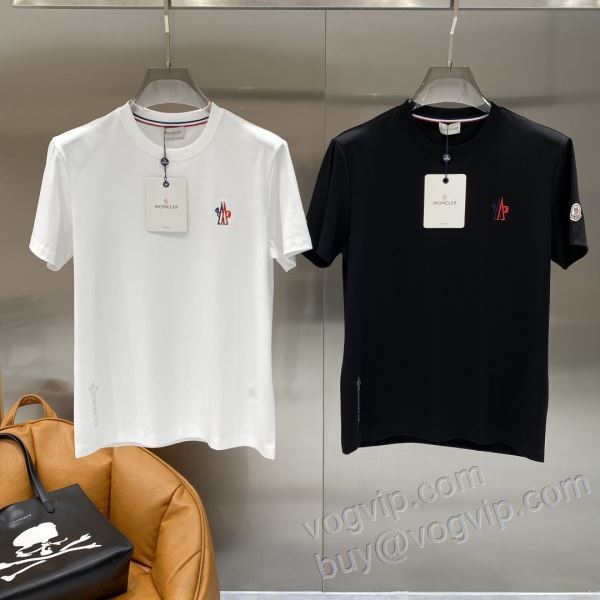 2026爆買い品質保証 モンクレールスーパーコピー 激安 高級感演出 NXZMO111 半袖Tシャツ 2色可選