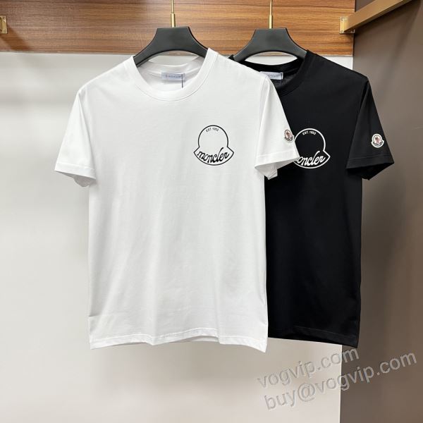 高級感ある モンクレールコピー NXZMO115 半袖Tシャツ 2色可選 2026最安値新作