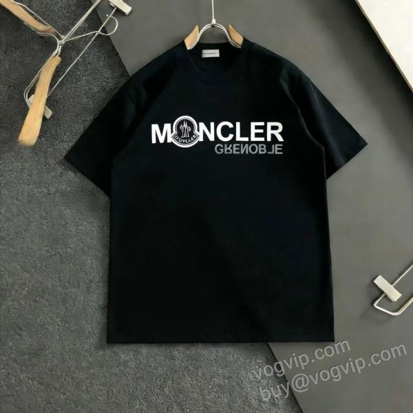 モンクレール MONCLERブランド 偽物 通販 2026限定セール大得価 NXZMO128 半袖Tシャツ 2色可選 サイズ豊富