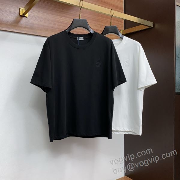 半袖Tシャツ デザイン性の高い モンクレールブランドコピー 2026品質保証高品質 NXZMO135 2色可選