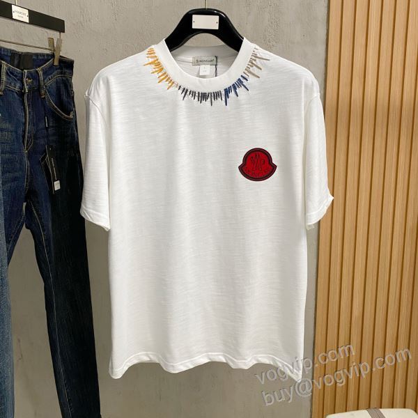 2026高級品 通販 モンクレールコピー NXZMO137 半袖Tシャツ 存在感のある 2色可選