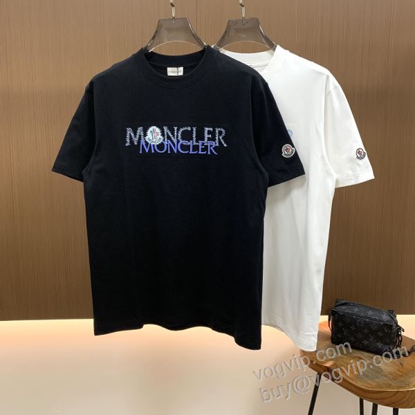 ファッション 人気 モンクレールコピー ブランド NXZMO138 半袖Tシャツ 2色可選 2026高級品 通販