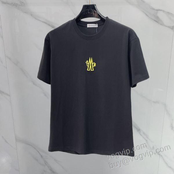 先行販売 モンクレール偽物ブランド NXZMO142 半袖Tシャツ 2色可選 2026春夏季超人気