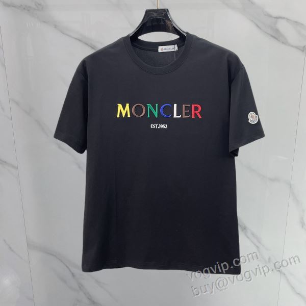 半袖Tシャツ 2色可選 魅力ファッション モンクレールスーパーコピー 2026春夏季超人気 NXZMO143