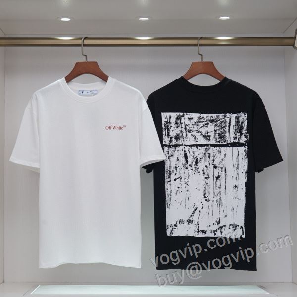 オフホワイトブランドコピー 2026最安値人気 NXZOFF001 半袖Tシャツ 2色可選 【激安】