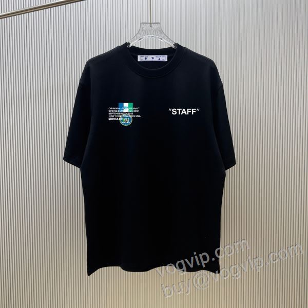 オフホワイトコピー 2026人気定番セール NXZOFF025 半袖Tシャツ 5色可選 超人気美品◆