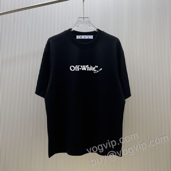 耐久性に優れ オフホワイトブランドコピー 2026品質保証定番 NXZOFF033 半袖Tシャツ 4色可選