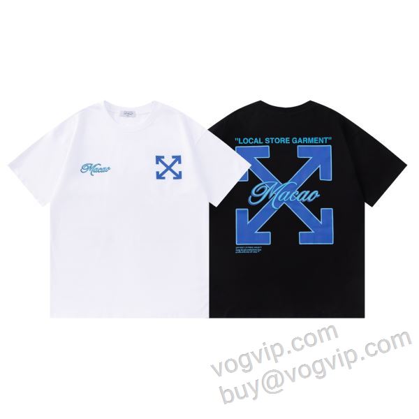 高級感ある オフホワイト OFF-WHITEスーパーコピー 激安 NXZOFF039 半袖Tシャツ 2色可選 2026驚きの破格値新品