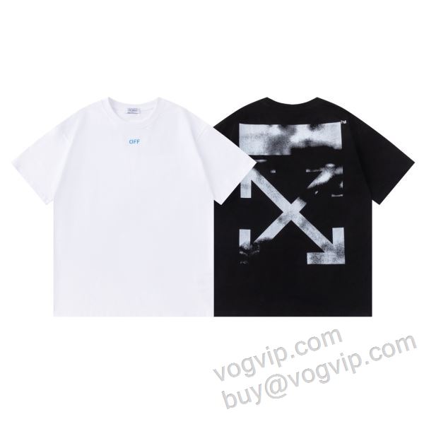 オフホワイト OFF-WHITE 2026超人気新品 NXZOFF053 半袖Tシャツ 2色可選 VOGコピー 大好評
