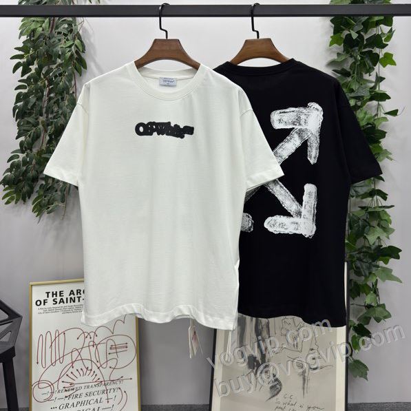 芸能人に愛用者続出 半袖Tシャツ オフホワイトコピー ブランド 2026爆買い大人気 NXZOFF063 2色可選