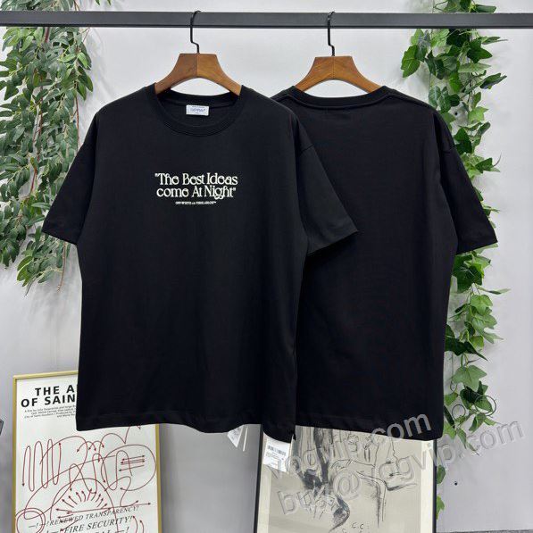 2026HOT人気セール オフホワイト OFF-WHITEコピーブランド NXZOFF077 半袖Tシャツ 完成度の高い逸品