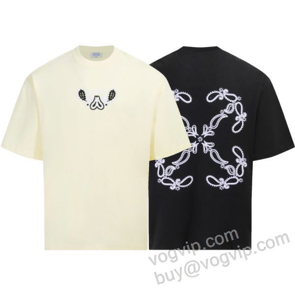 注目のアイテム オフホワイトスーパーコピー 激安 NXZOFF087 半袖Tシャツ 2色可選 2026年モデル入荷