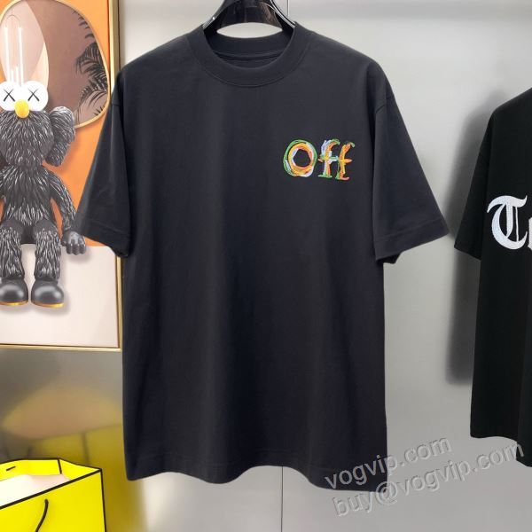 半袖Tシャツ 入手困難！ 2色可選 オフホワイトコピー ブランド 2026春夏季超人気 NXZOFF092