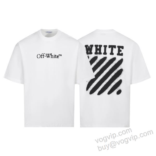 オフホワイト 売れ筋のいい OFF-WHITEスーパーコピー 2026お得格安 NXZOFF101 半袖Tシャツ 2色可選