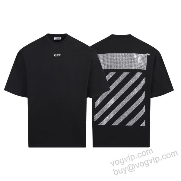 2026お得格安 オフホワイト OFF-WHITEコピー NXZOFF102 半袖Tシャツ お洒落に魅せる