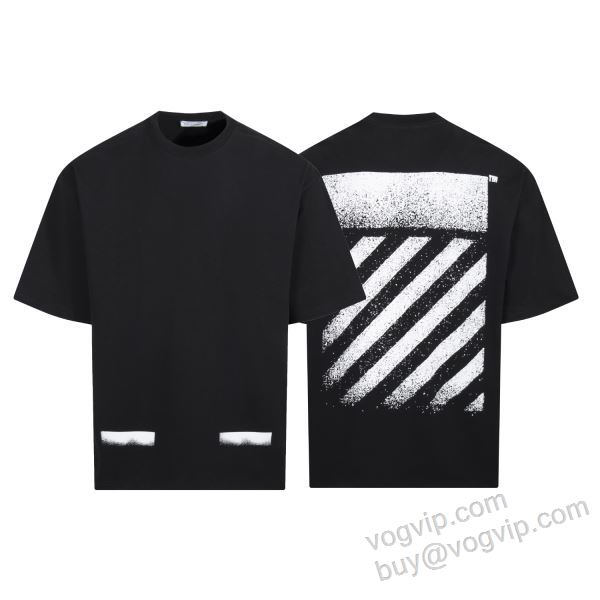 デザイン性の高い オフホワイト OFF-WHITEブランド 偽物 通販 NXZOFF104 半袖Tシャツ 2026お得格安