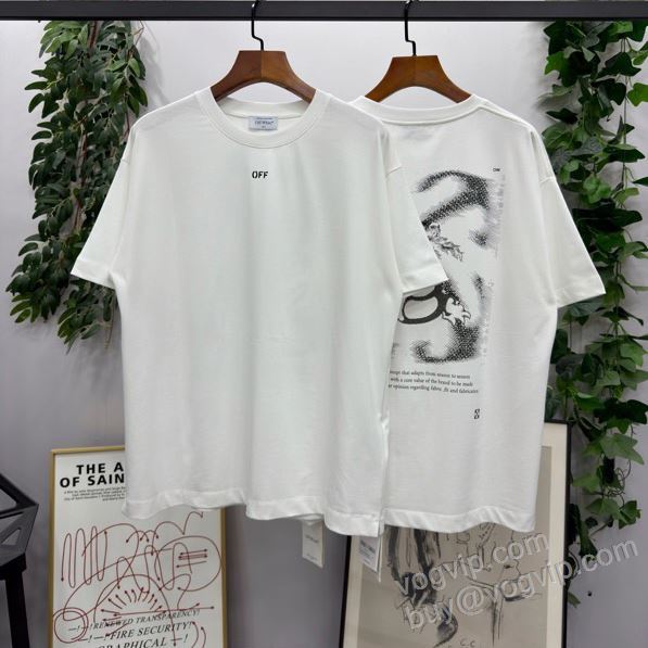 今話題の最新作 オフホワイトブランドコピー NXZOFF111 半袖Tシャツ 2026爆買い定番人気