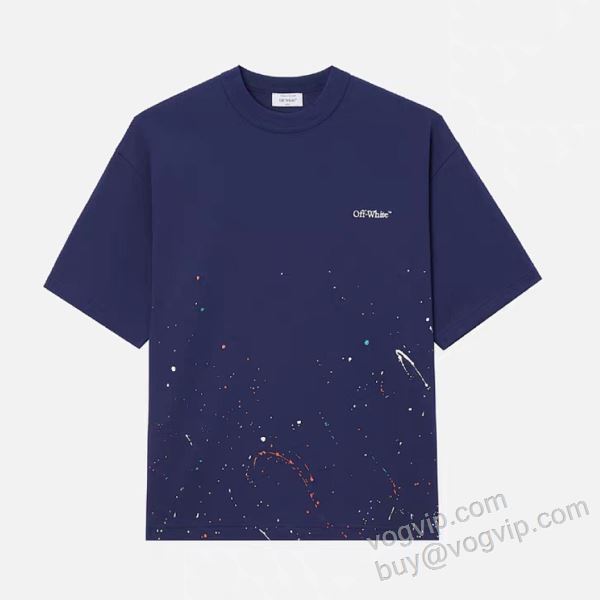 オフホワイトブランドコピー 2026人気セール高品質 NXZOFF133 半袖Tシャツ 3色可選 セレブ愛用の超人気商品