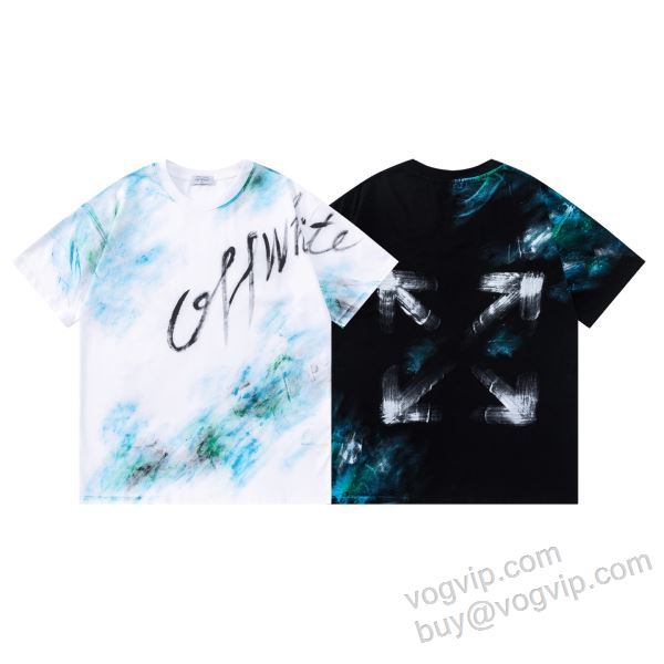 オフホワイトスーパーコピー 2026最安値セール NXZOFF141 半袖Tシャツ 2色可選 定番のアイテム