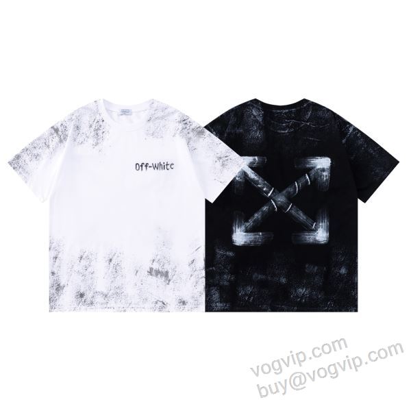 2026最安値セール オフホワイトブランドスーパーコピー NXZOFF142 半袖Tシャツ 2色可選 完成度の高い逸品