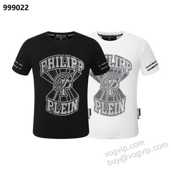 大人のおしゃれに フィリッププレイン NXZPP036 半袖Tシャツ 2色可選 PHILIPP PLEINスーパーコピー 激安 2026爆買い豊富な