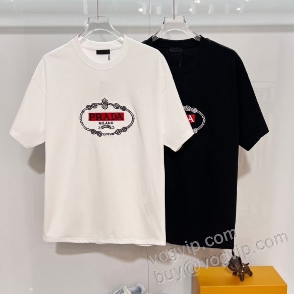 大人気アイテム！入手困難 プラダスーパーコピー 2026新商品！ NXZPR009 半袖Tシャツ 2色可選