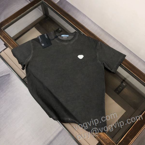 2026人気販売 プラダ PRADAブランドコピー NXZPR022 半袖Tシャツ 5色可選 洗練を十分に演出する