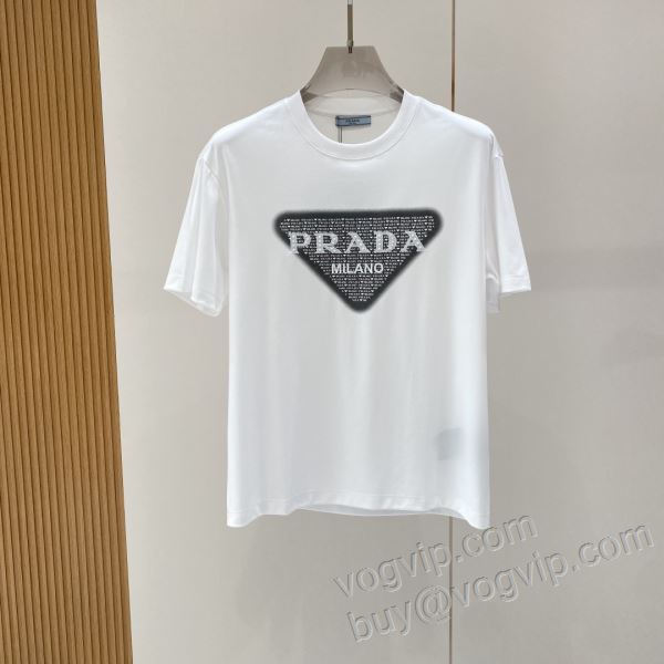 2026超人気新品 プラダスーパーコピー NXZPR046 半袖Tシャツ 2色可選 超限定即完売