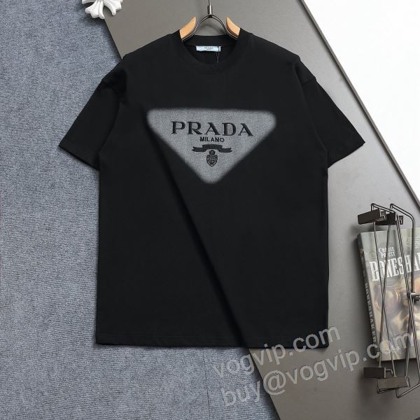 人気ブランド プラダ PRADAスーパーコピー 2026年モデル入荷 NXZPR064 半袖Tシャツ 2色可選