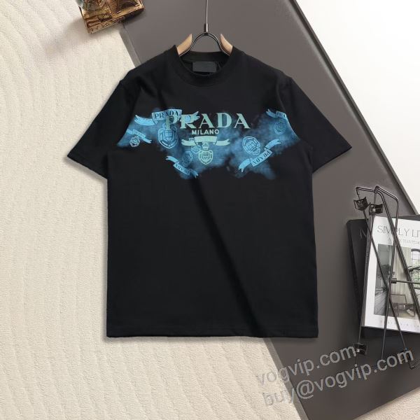 プラダスーパーコピー 2026新商品！ NXZPR075 半袖Tシャツ 4色可選 大人気アイテム！入手困難